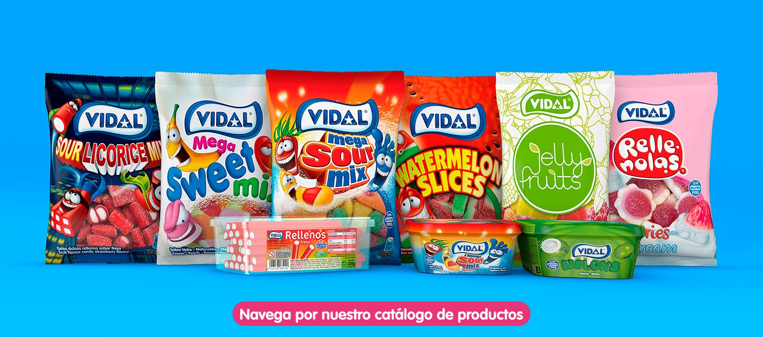 Comprar chuches para eventos online - Vidal Golosinas